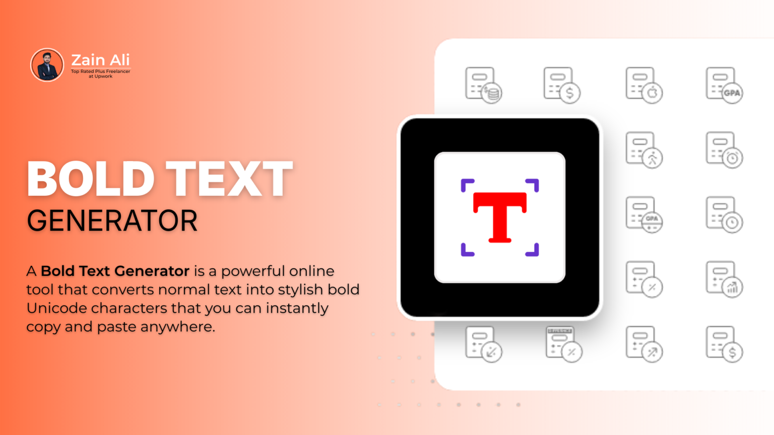 Bold Text Generator, Create Stylish Text Instantly