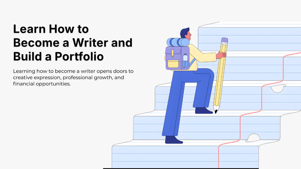 how to become a writer