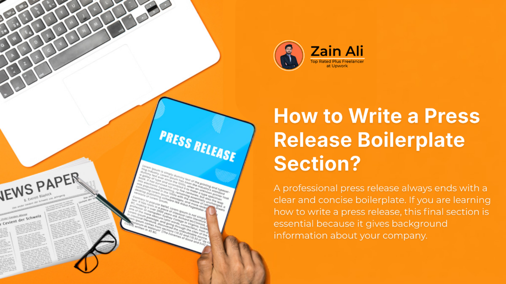 how to write a press release